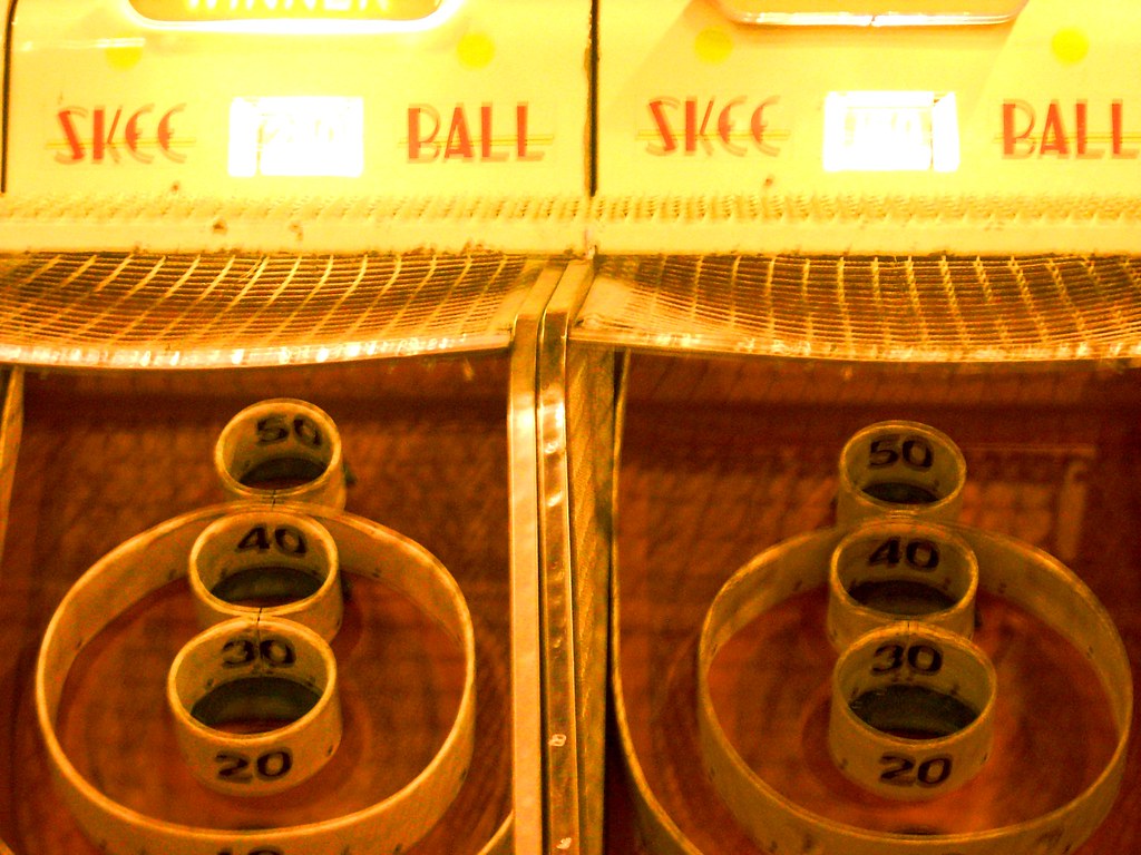 Skee Ball, Ocean City kateleavitt Flickr