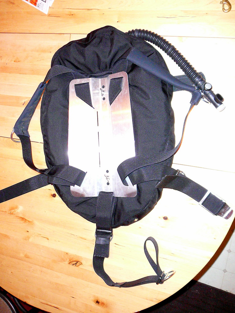 Stainless Backplate and STA setup DIY Scuba Backplate crea… Flickr