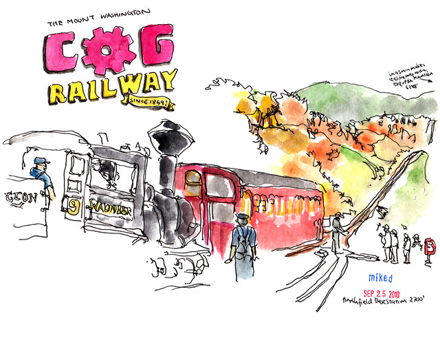 COG Railway Our reason for coming to New Hampshire over th… Flickr