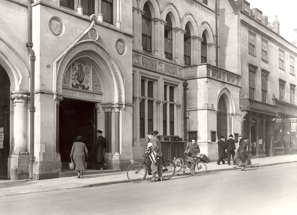 Oxford Post Office Exterior view of doorway. Date 1936 BP… Flickr