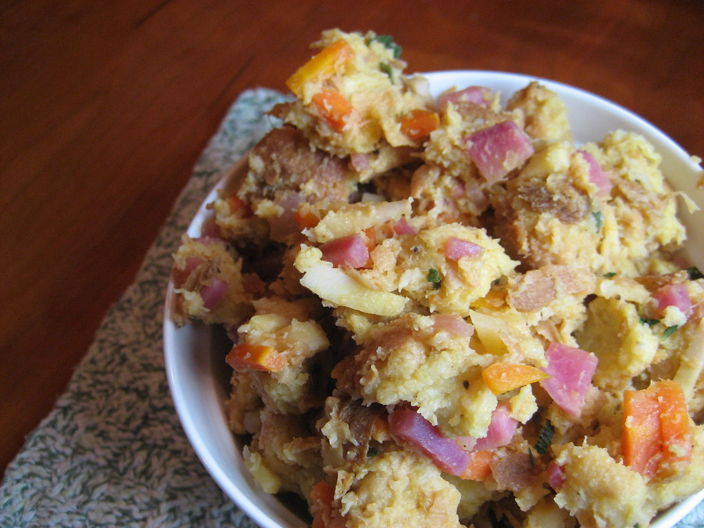 Root Vegetable Stuffing For recipe see www.mealsformoderns… Flickr