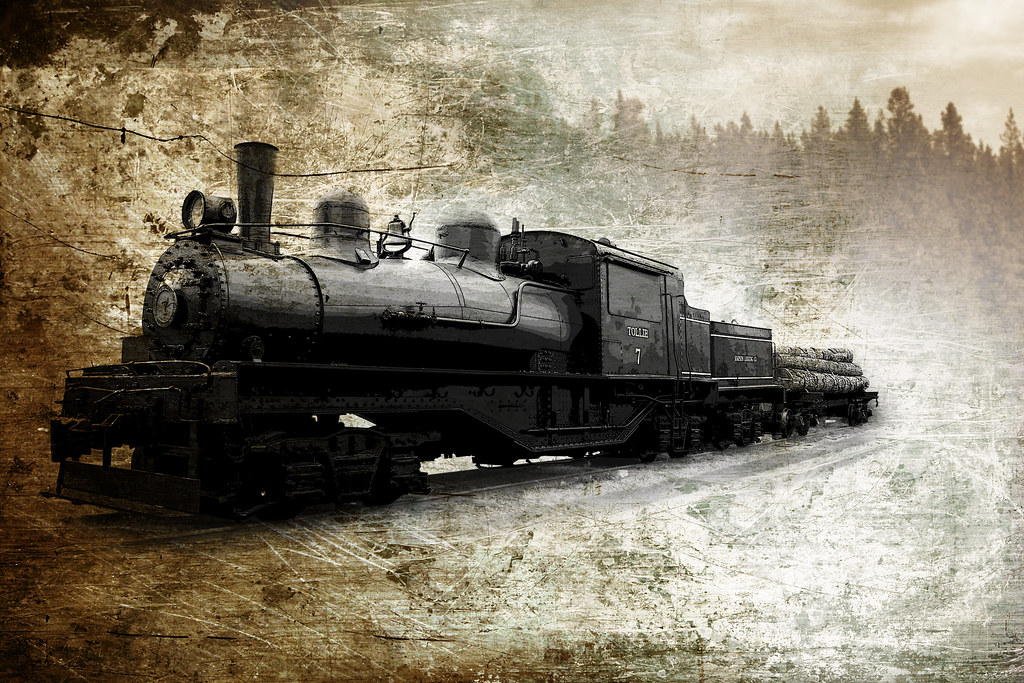 Tollie 2 truck shay on railroad ave. in Shelton WA The Sim… Flickr