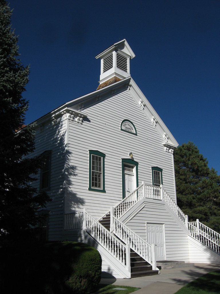 Pine Valley, Utah (10) The Pine Valley Chapel and Tithing … Flickr