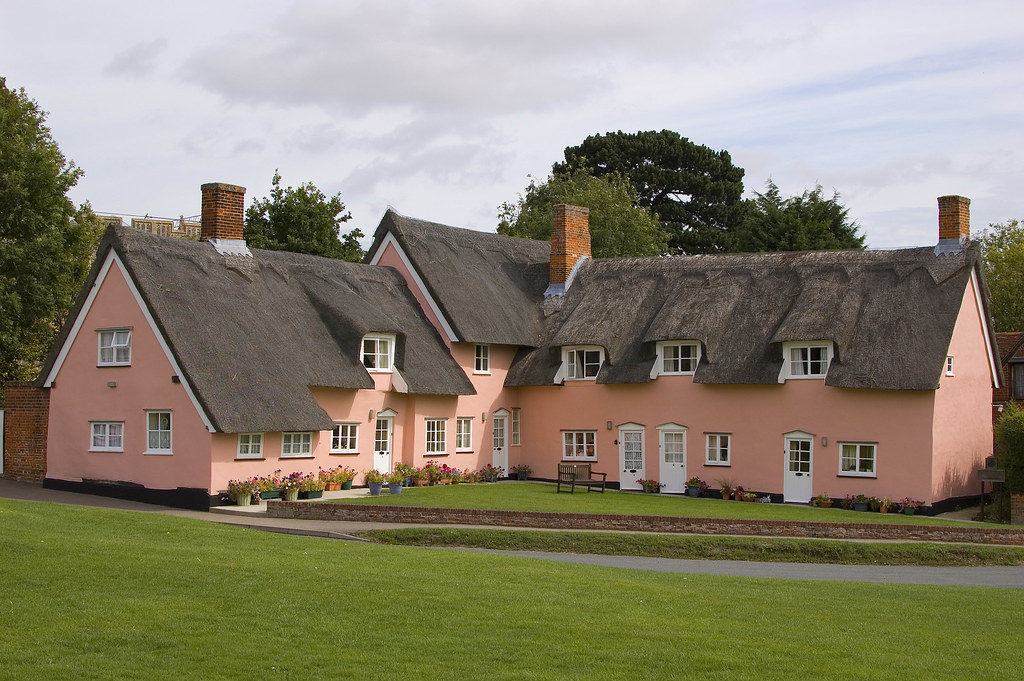 DSC_4505 Pink Houses Cavendish, Suffolk robert worsley Flickr