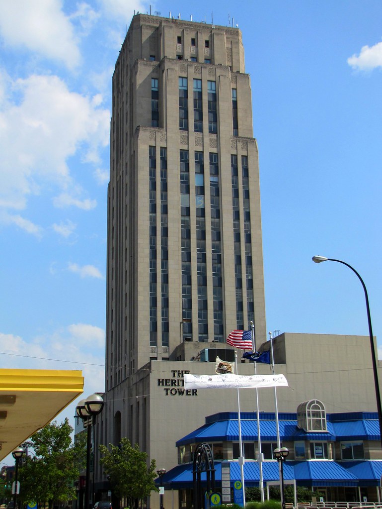 Heritage Tower Battle Creeks tallest building was built in… Flickr