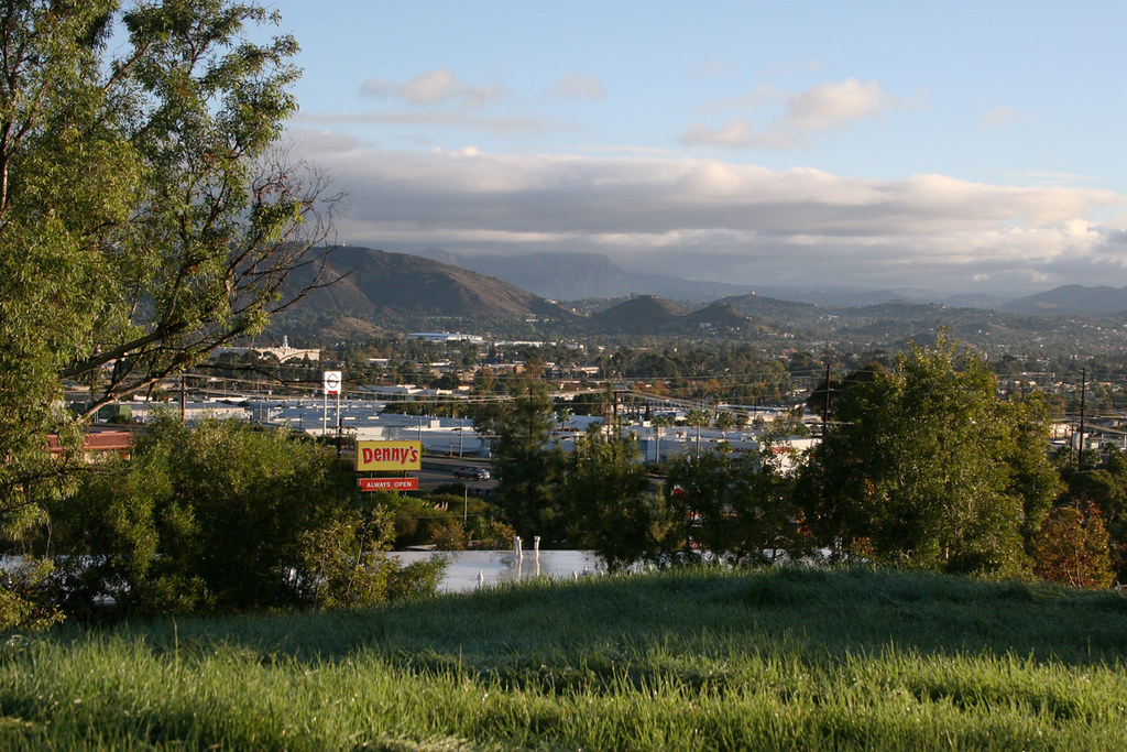 Fletcher Hills view El Cajon's Hills & Denny's 112110 Flickr