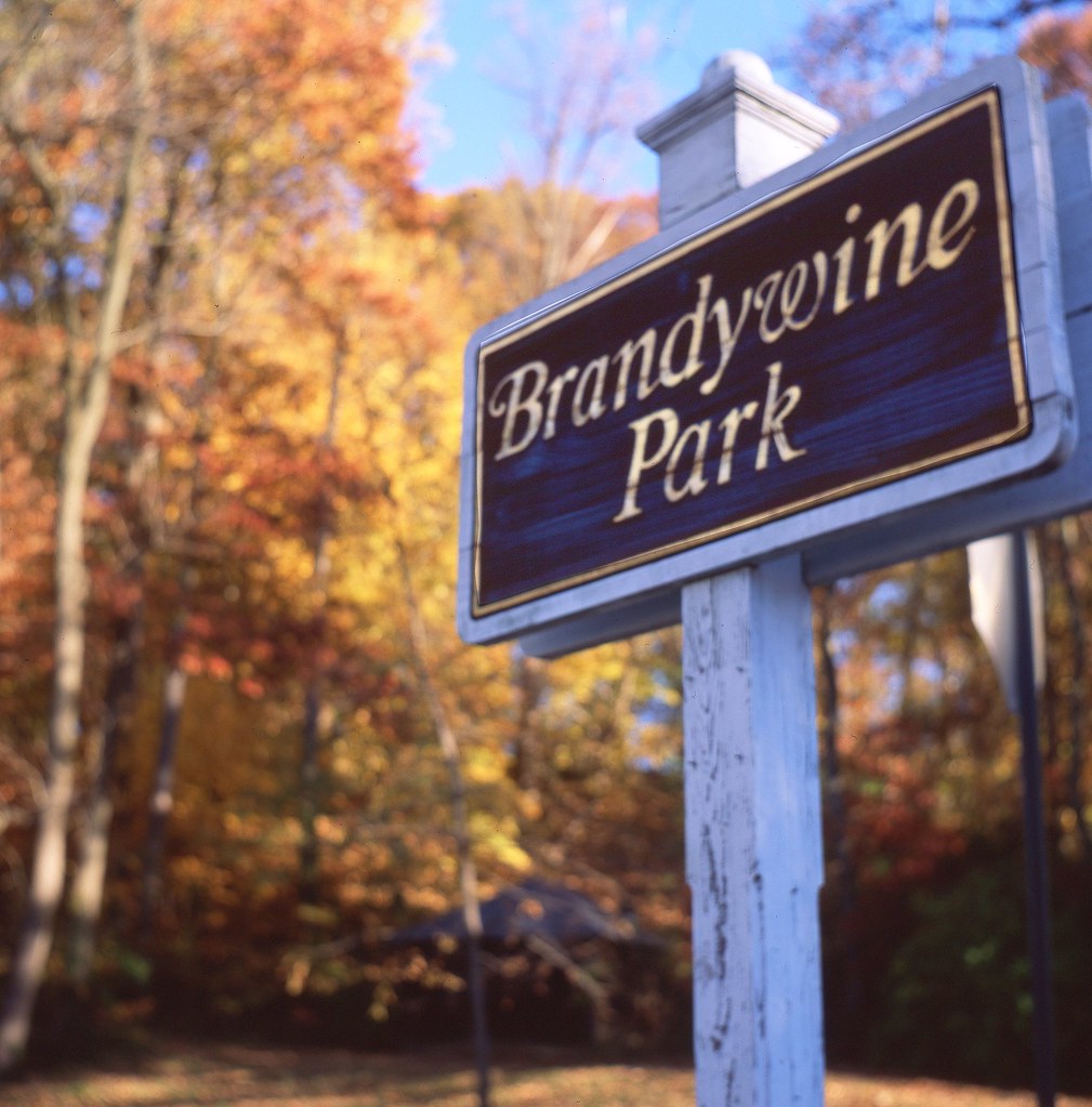 Brandywine Park Sign TCDavis Flickr