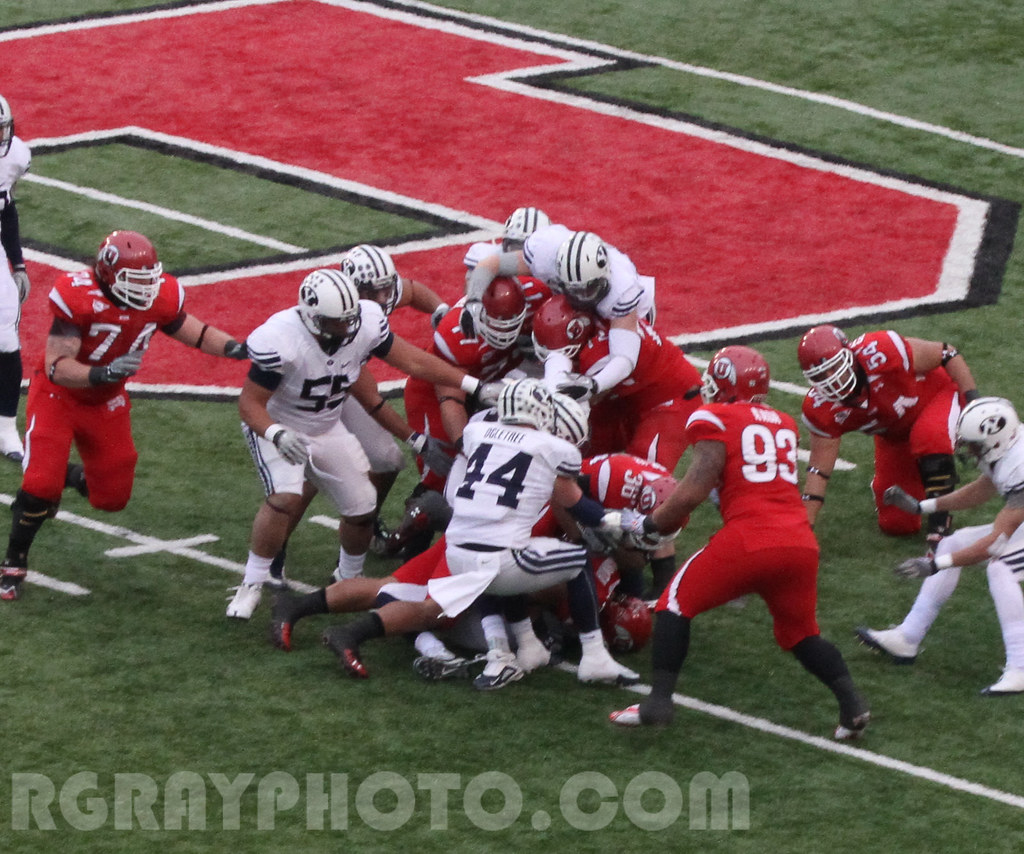 Utah vs BYU Utah 17 BYU 16 Game at Rice Eccles Stadium Sal… Flickr