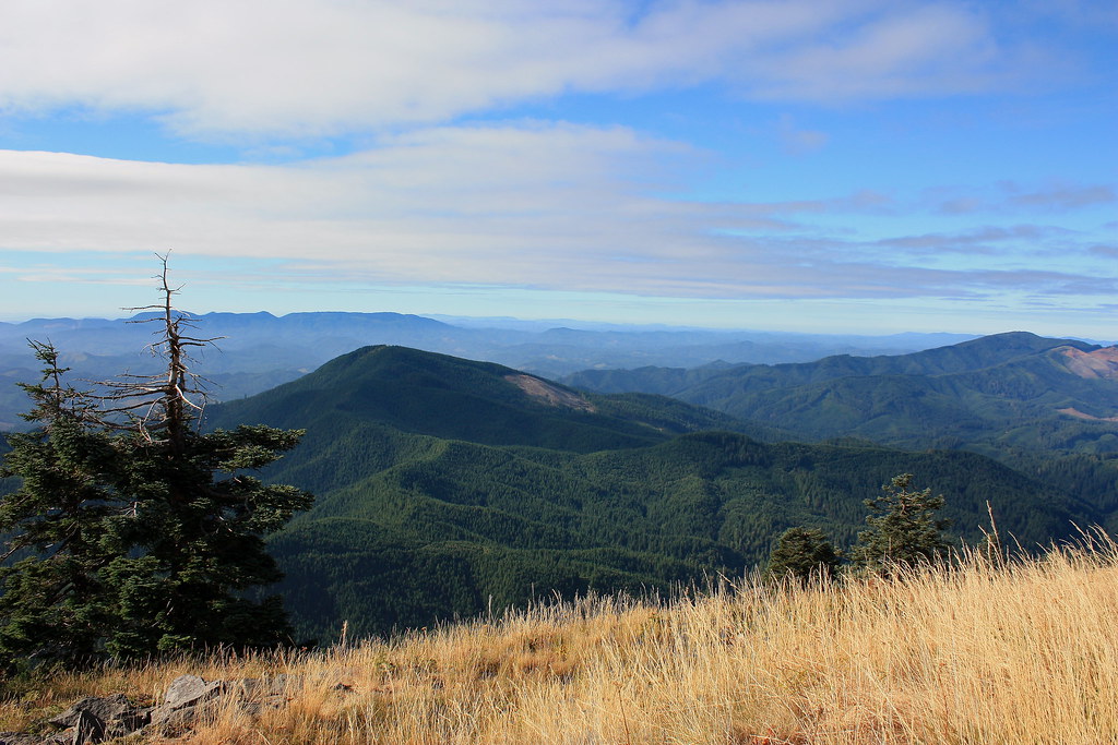 View towards the Coast from Mary's Peak near Philomath, Or… Flickr