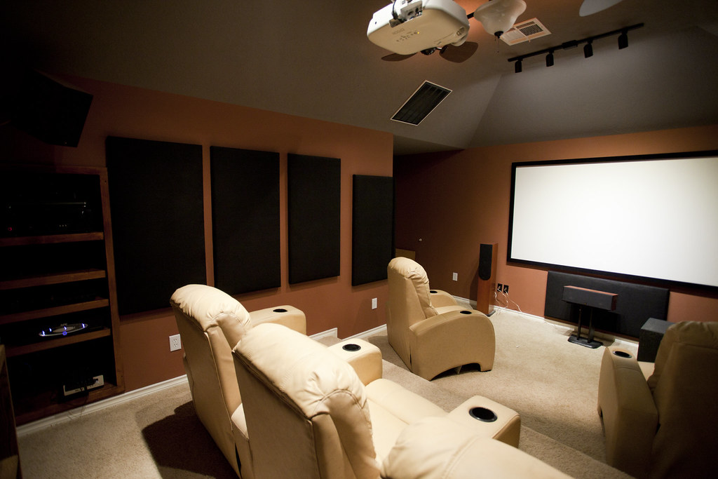 Home Theater, Almost Complete Added a builtin equipment r… Flickr