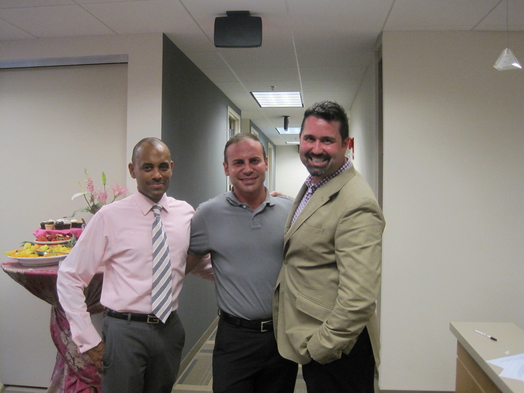 IMG_0734 Dr. Howard Brooks, Josh Klein, Thomas Yvanauskas