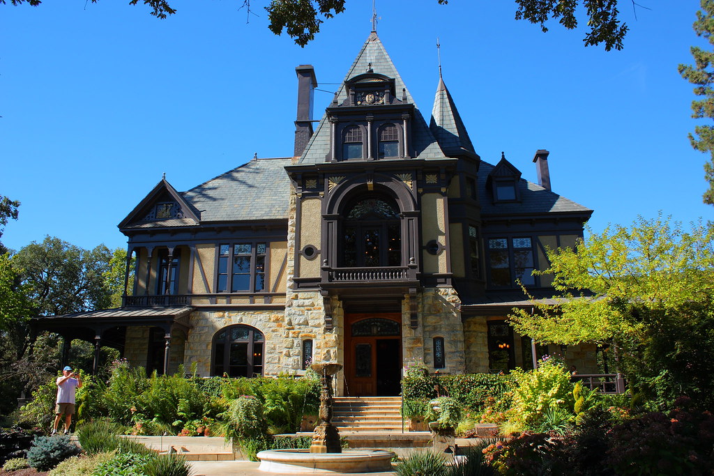 Beringer Winery The Rhine House Completed in 1884 by Archi… Flickr