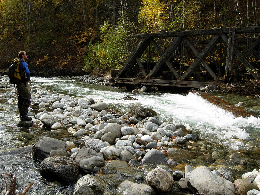 Moose Creek Bridge, Alaska Chickaloon Village fish biologi… Flickr