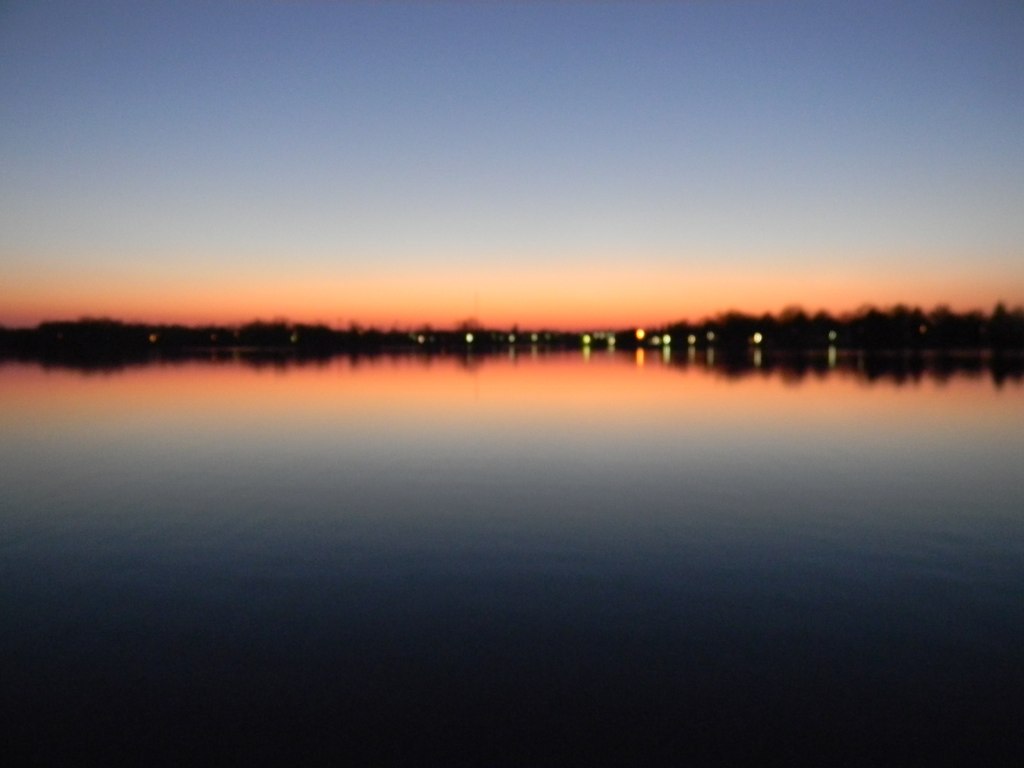 Hillbilly Sunset Bixler Lake, Kendallville, IN Ian Baker Flickr
