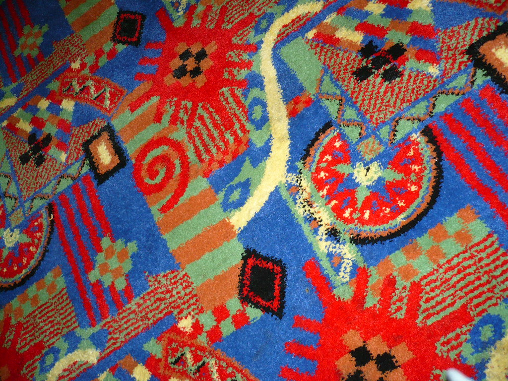 Hideous rug At the Brazilian restaurant at the Holiday Inn… Flickr
