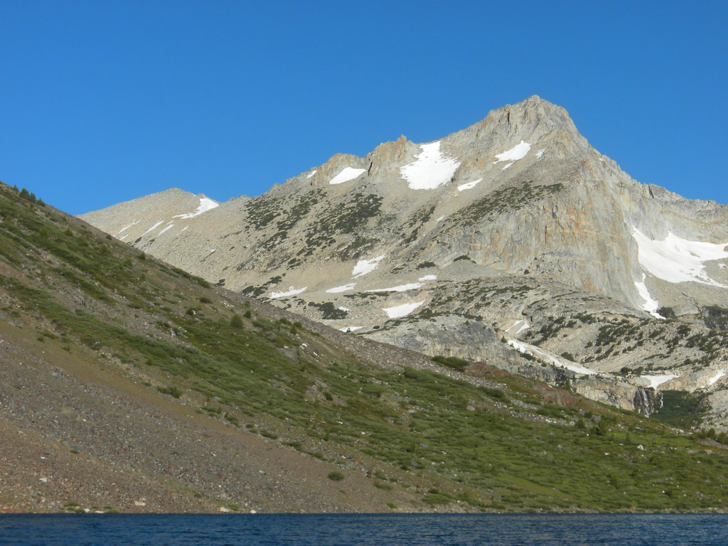 North Peak from the Saddlebag Lake water taxi D Smith Flickr