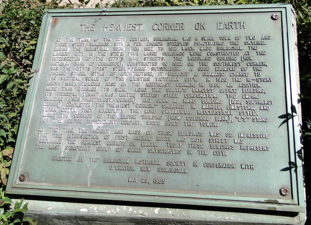 20th Street North, Birmingham, AL THE HEAVIEST CORNER ON E… Flickr