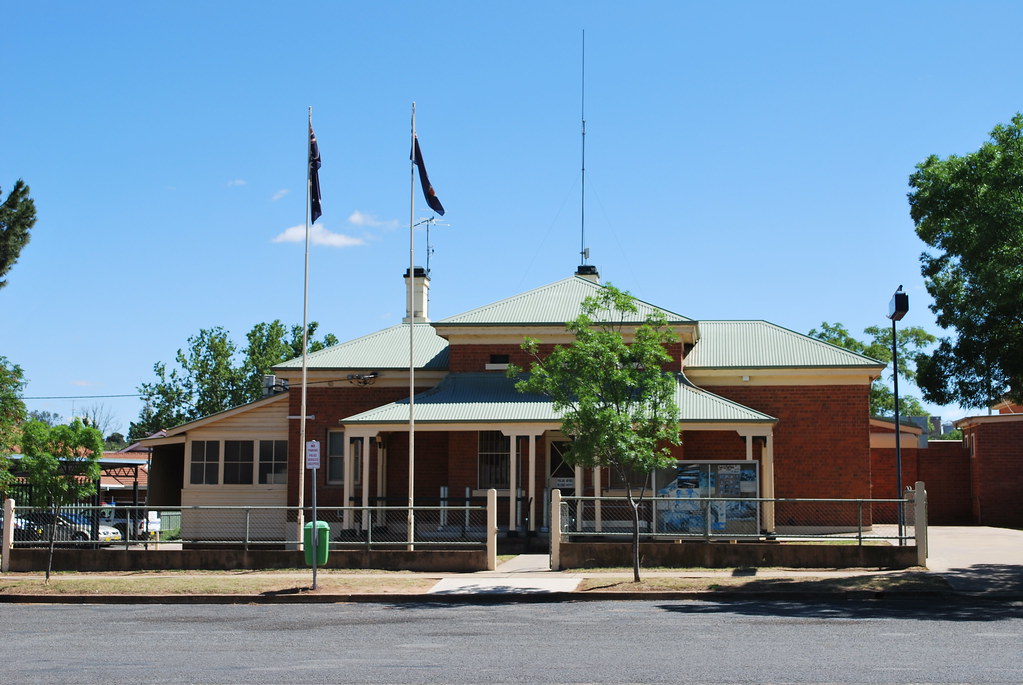 Police Station, Narrandera Matt Flickr