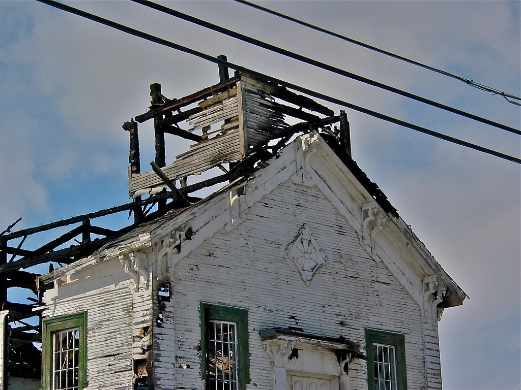 Ferrisburgh Grange Hall (1868 / 1949 2004) post arson Flickr