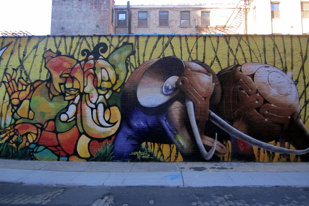 NYC Brooklyn DUMBO Craig Anthony Miller mural Flickr