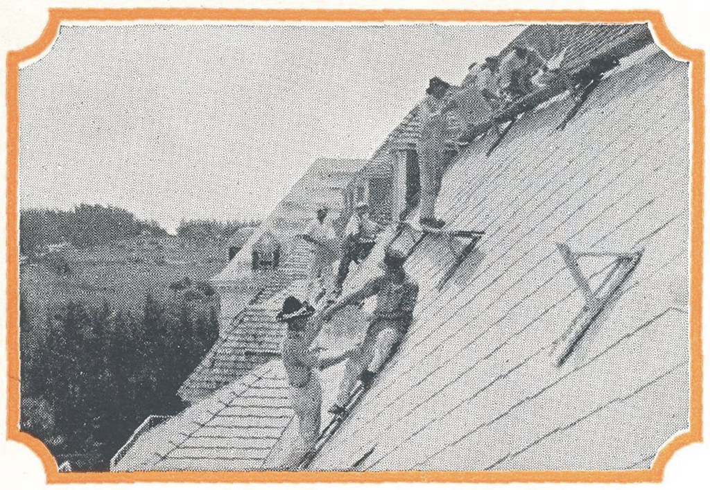 Vintage Eternit Asbestos Shingle Roofing Image from vintag… Flickr