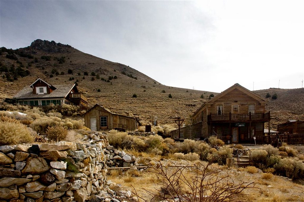 'Downtown' Cerro Gordo Cerro Gordo History from the Los An… Flickr