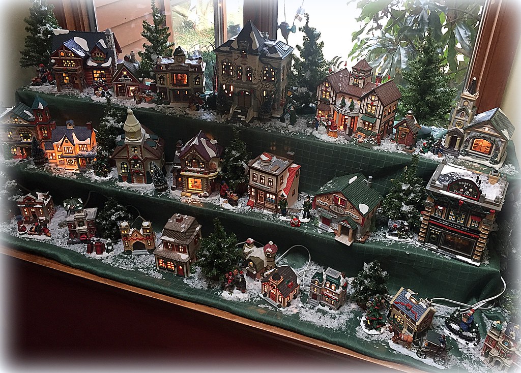 Little Xmas Village Sophies Crafts Flickr