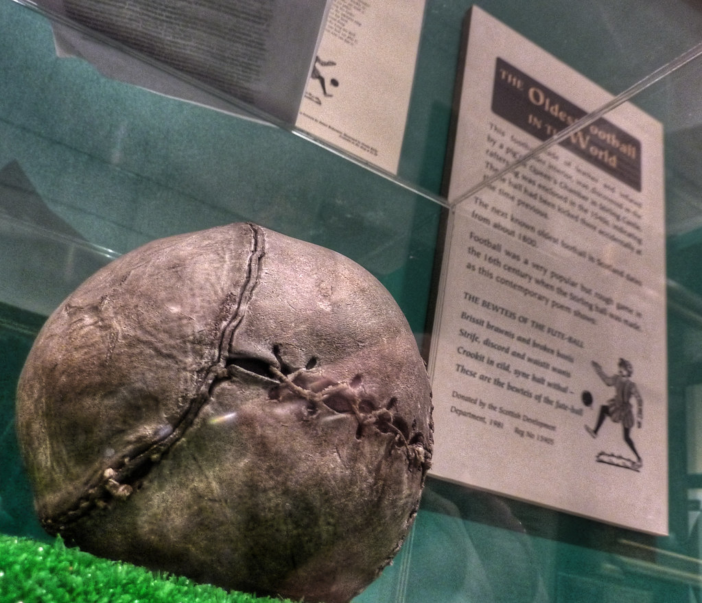 Oldest football A visit to the Smith Art Gallery and museu… Flickr