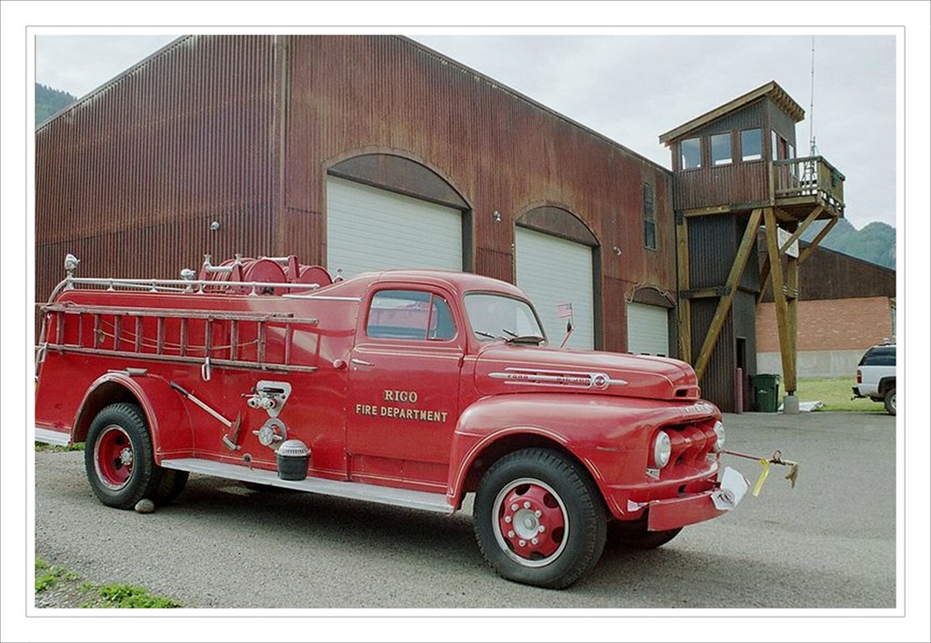 Rico Fire Department This classic firetruck stands guard o… Flickr