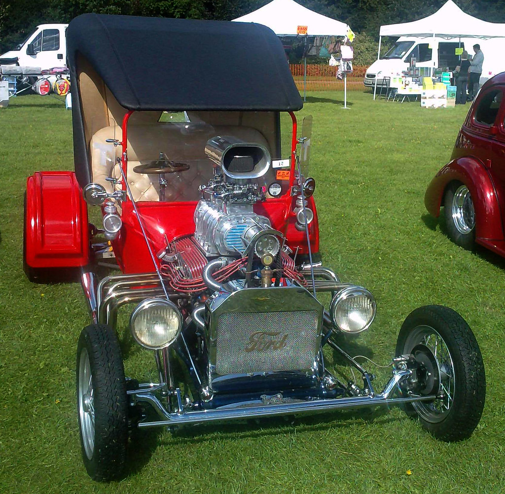 Red Hot Rod Kit Car 1 Red Hot Rod Kit Car at Stevenage Cl… Flickr