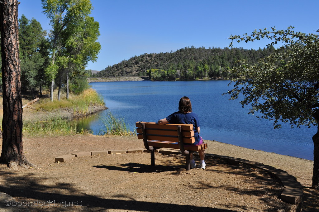 Lynx Lake Taking a rest on one of the many benches that ar… Flickr