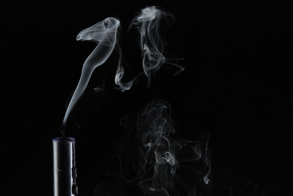 Candle smoke Candle smoke lit by a pair of SB600s bounced… Flickr