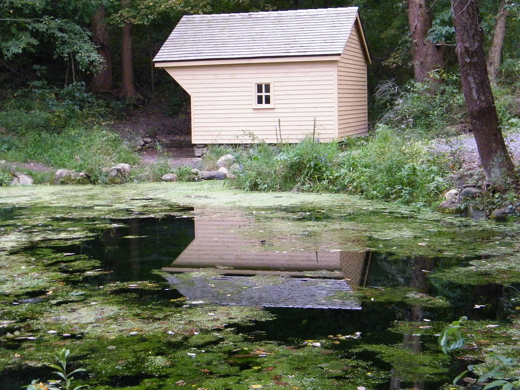 Spring House Spring House reflecting in the water Jeffrey Brady