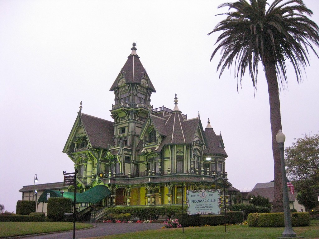 Ingomar Club, Carson Mansion, Eureka CA Bjorn Flickr