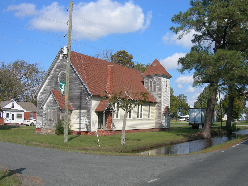 Decaying Church Building Swan Quarter. NC Jimmy Emerson, DVM Flickr