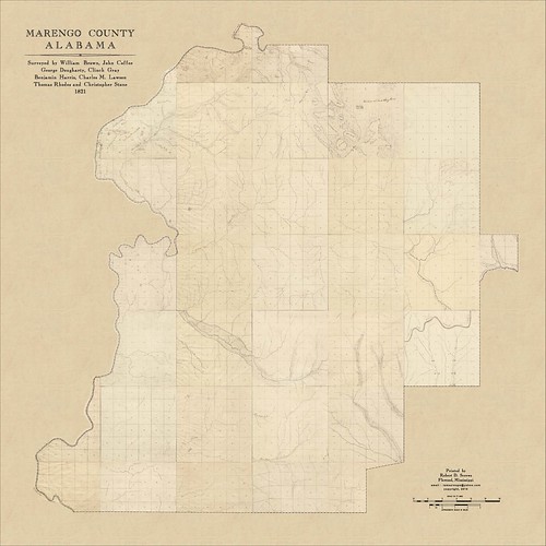 Marengo County, Al Map of Marengo County, Alabama c1821 Ge… Flickr