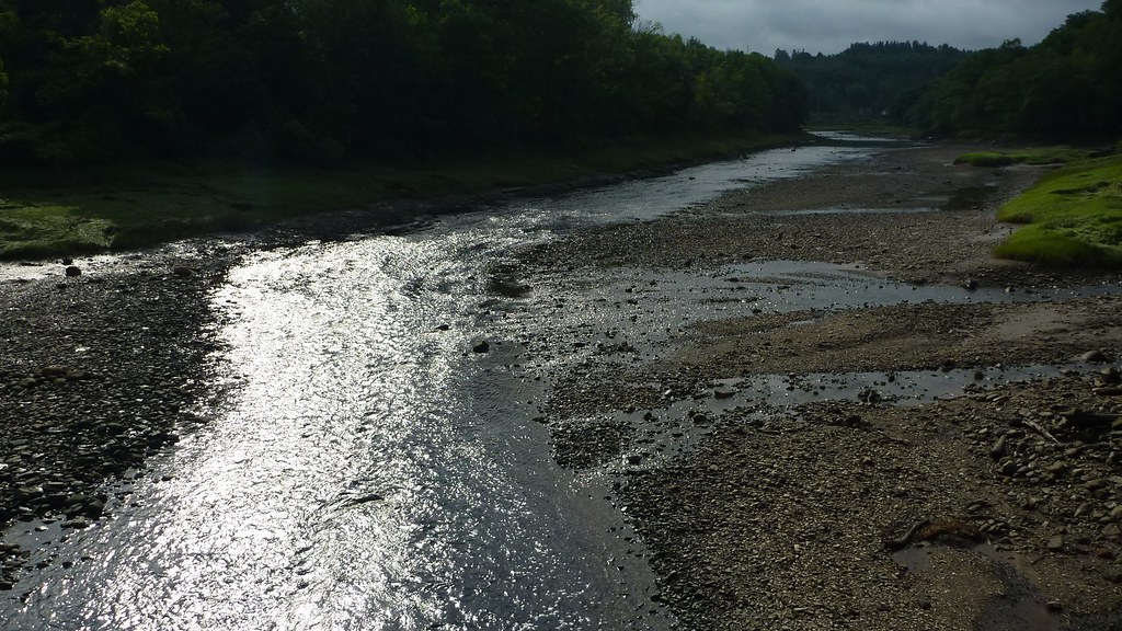 Bear River, Nova Scotia Light sparkles on the tidal river.… Flickr