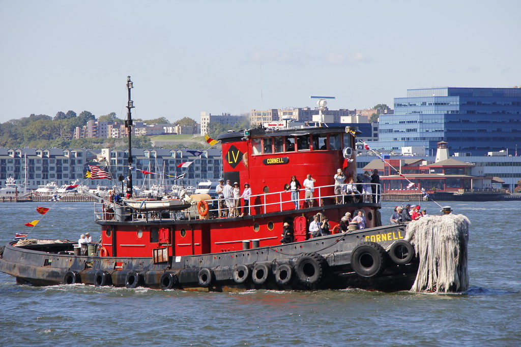 The Tugboat Race Start's At 79th Street On The Hudson Rive