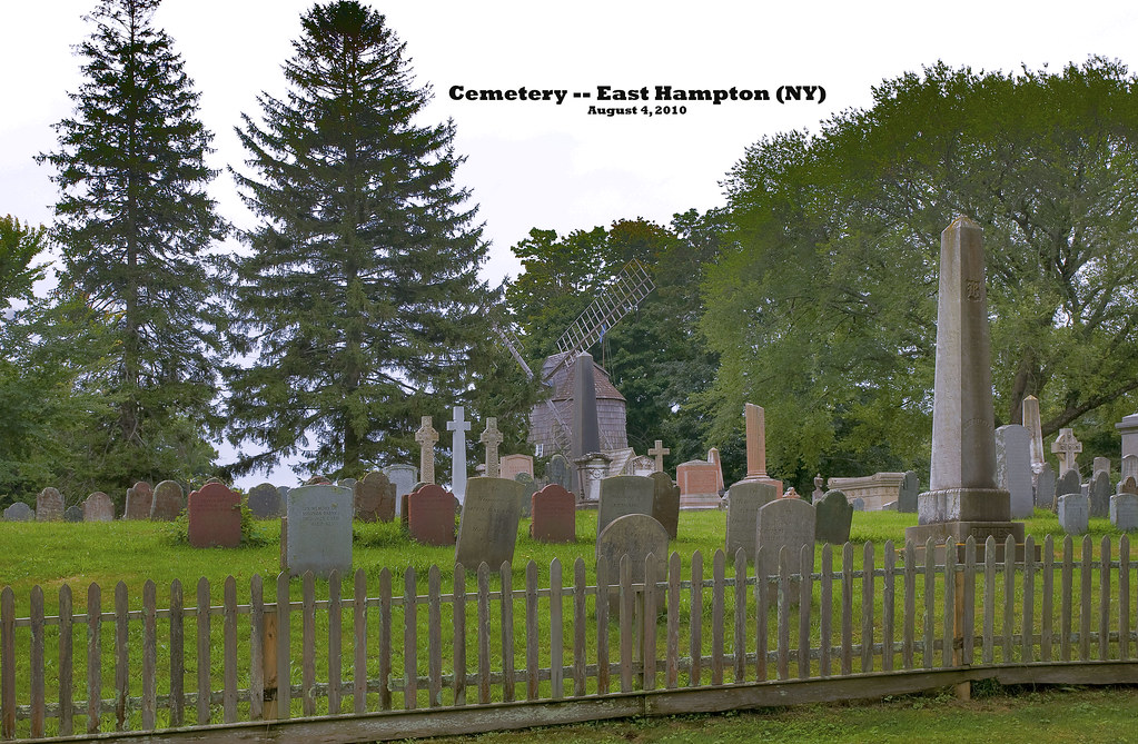 Cemetery East Hampton (NY) August 4, 2010 Image by Ron … Flickr