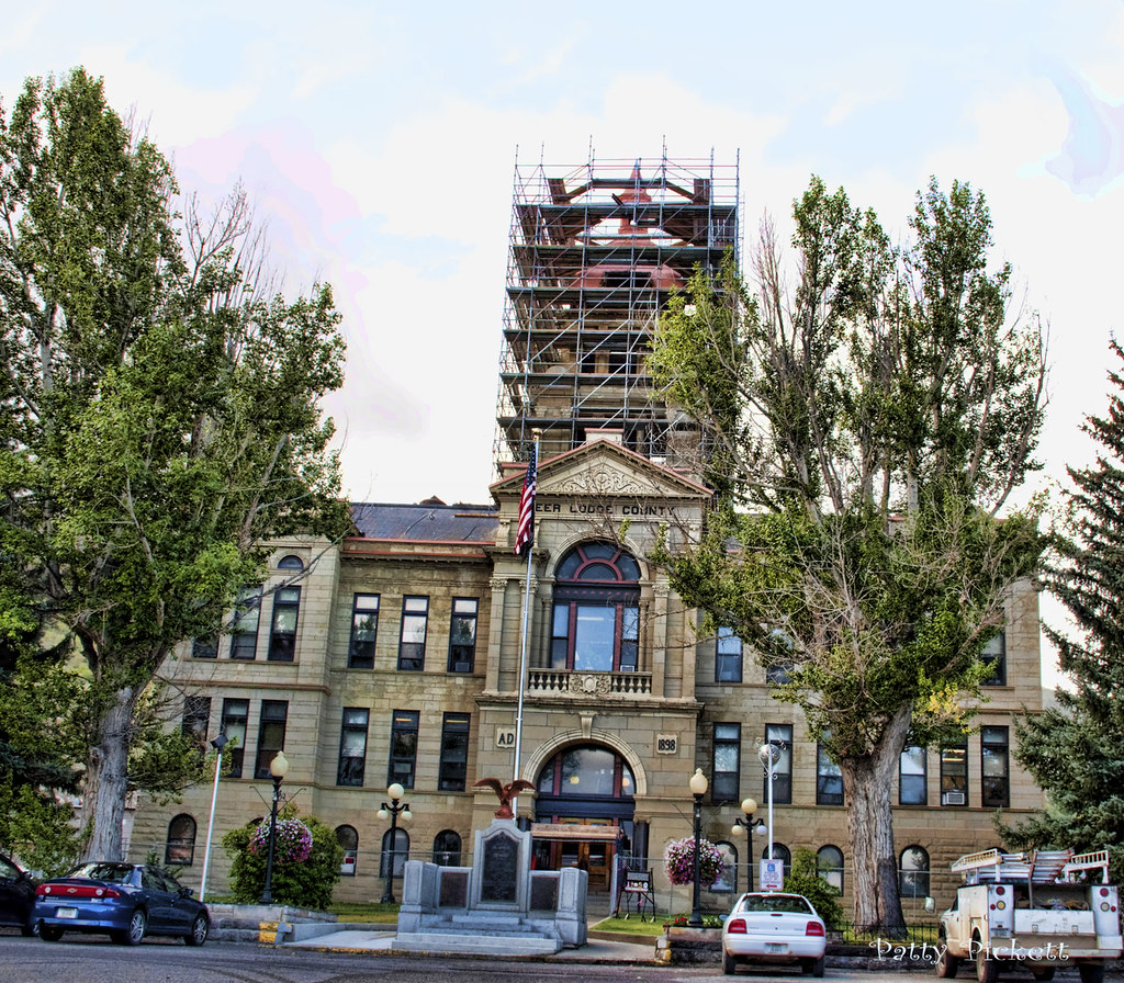 AnacondaMt court house 1883 Daly laid out the town in 1… Flickr