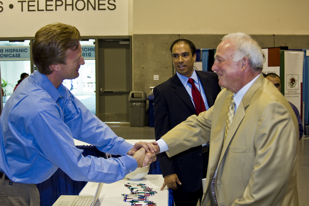Chuck Lundy and Mayor Jerry Sanders (CC) Hispanic Business… Flickr