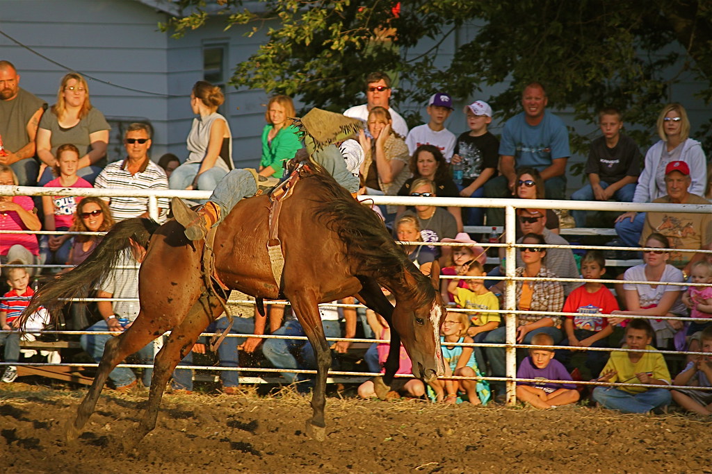 Rodeo at Eskridge,KS Steve Hall Flickr