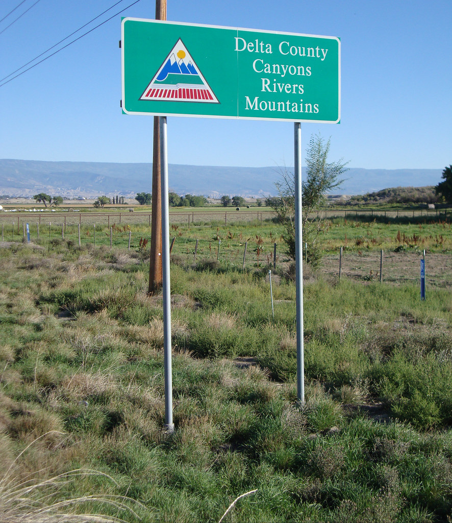 Delta County Sign (Delta County, Colorado) Delta County is… Flickr