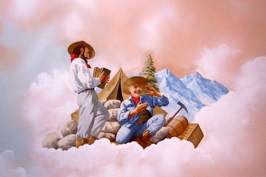 Denver LoDo Larimer Square Kettle Arcade ceiling Soapy Smith and