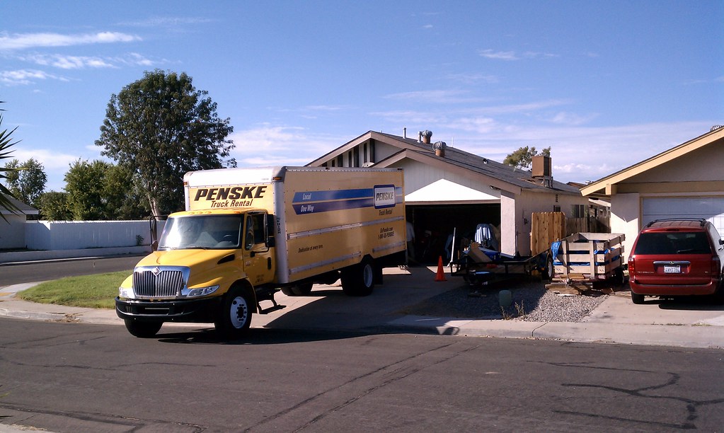 Big Truck 26 foot penske diesel n8foo Flickr