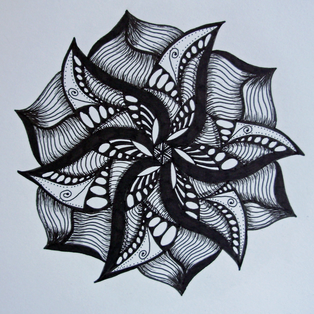 Flower Zendala (© Z.Ford) Thanks to Jo in NZ for the zenda… Flickr