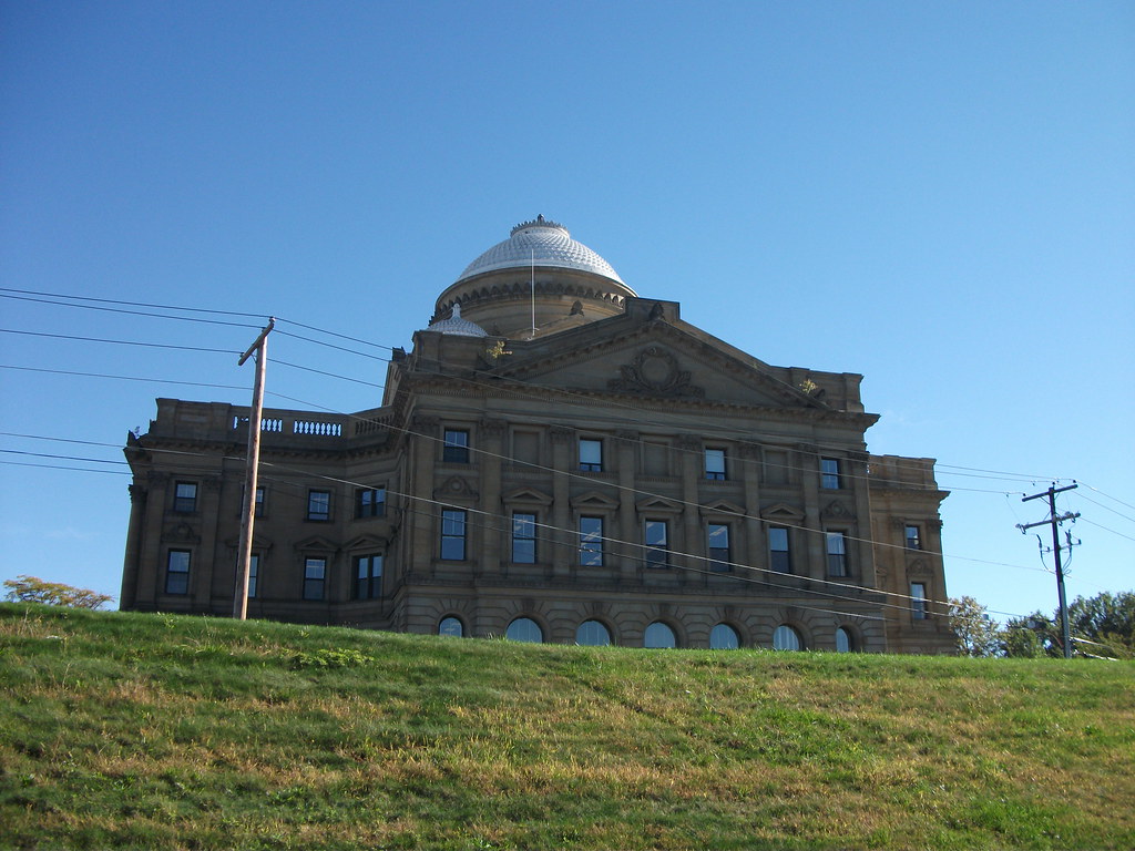 Backside Of Luzerne County Courthouse Wilkes Barre PA Steve "Rusty