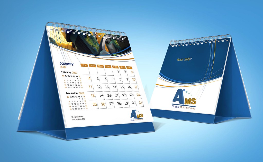 AMS Nigeria Table top Calendar thugrein Flickr