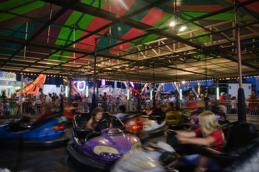 Bumper cars Dave Herholz Flickr