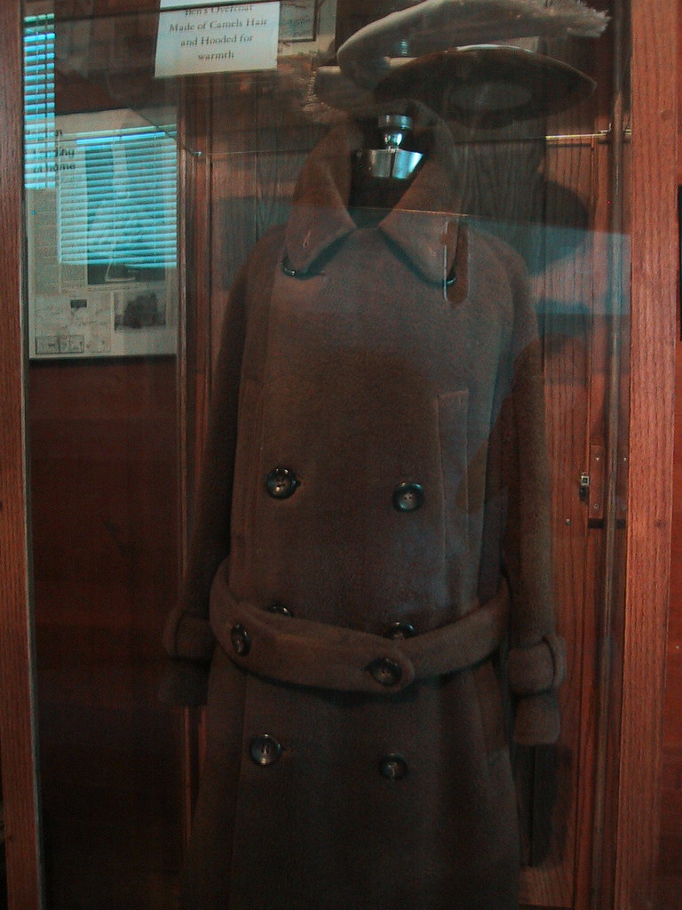 at the plane museum in Hatton ND coat worn by Eilson in th… Flickr